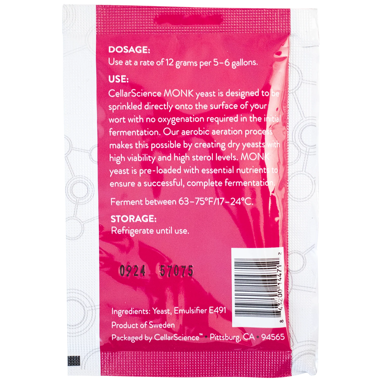 CellarScience® MONK Dry Yeast | Belgian Abbey Ale | Premium Beer Yeast - Image 4