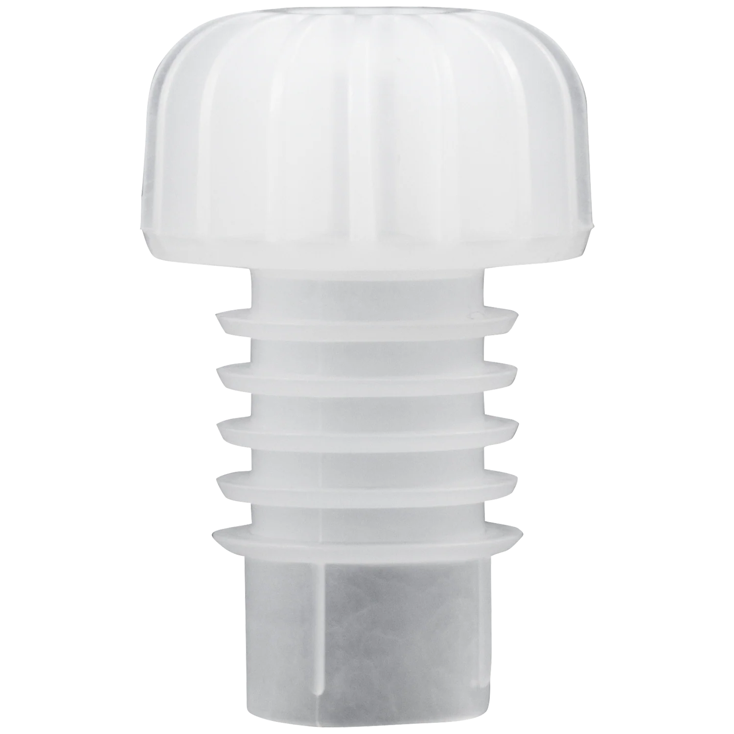 Champagne Stoppers - White Plastic