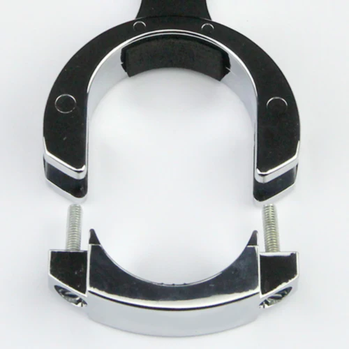 Chrome Plated Plastic Decal Holder - 73 mm - Image 3