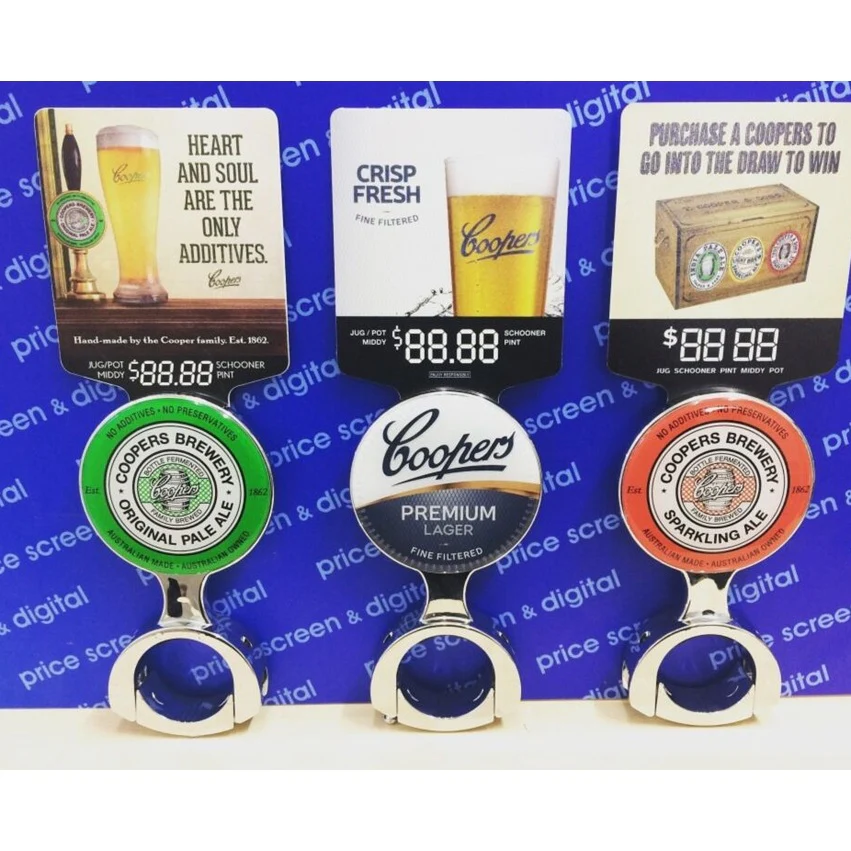 Chrome Plated Plastic Decal Holder - 73 mm - Image 4
