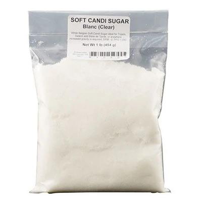 Clear Soft Belgian Candi Sugar (Blanc)