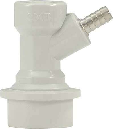 CMBecker Ball Lock Quick Disconnect (QD) | Gas In | Barbed | High-Quality Plastic QD | NSF Registered | Made in Germany | Assembled in USA - Image 2