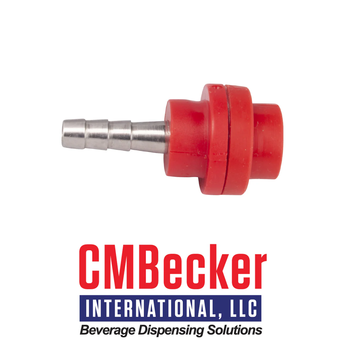 CMBecker Shank Tailpiece | 4mm (5/16") Barb | Beer Nut Included