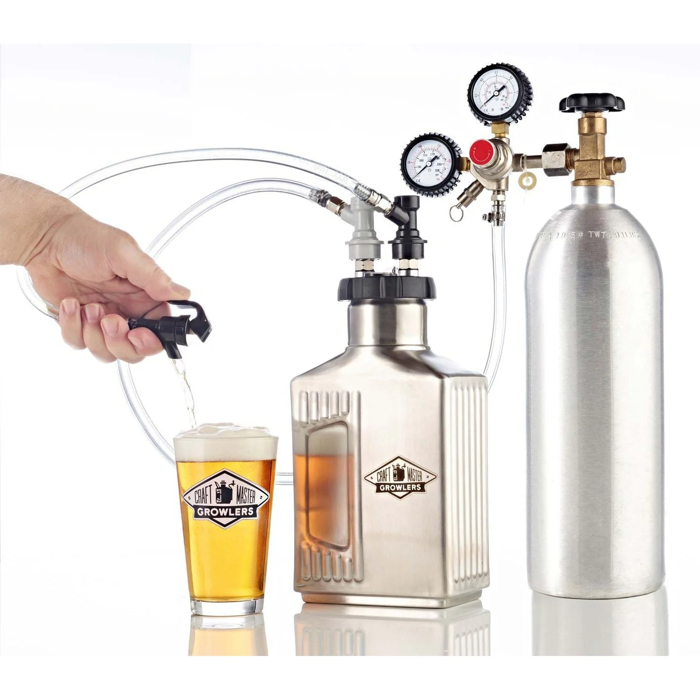 Craft Master Growlers | Growler Ball Lock Cap | Dual Post - Image 3