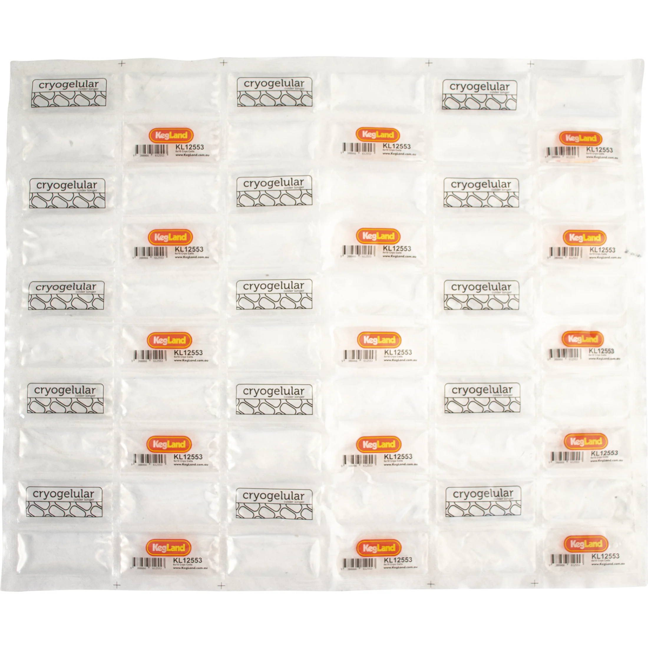 Cryogelular Keg Cooler Ice Wrap