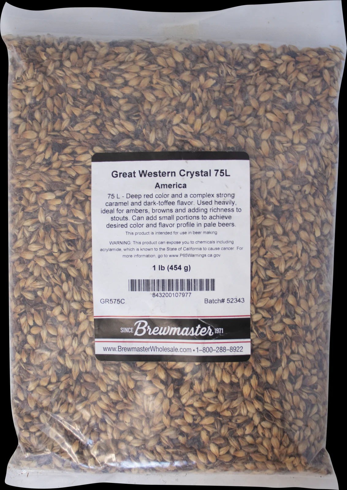 Crystal 75L Malt - Great Western Malting - Image 2