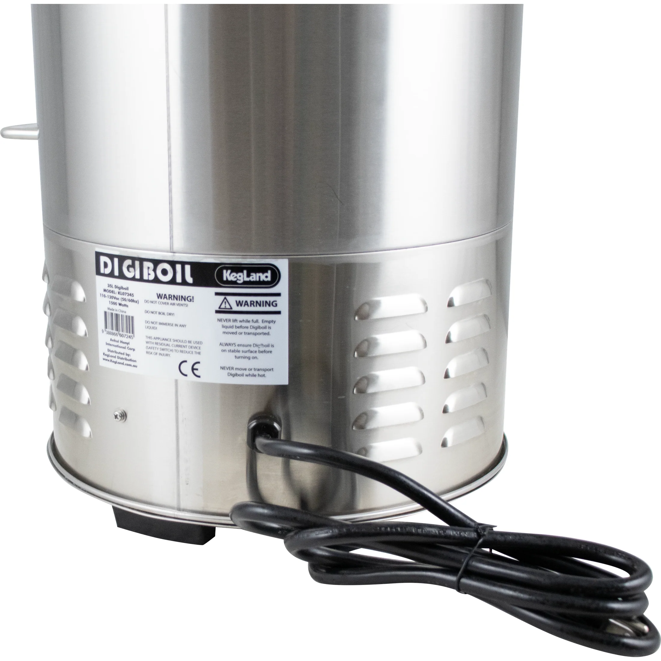 DigiBoil Electric Kettle | Gen 2 | 35L | 9.25G | 110V - Image 14