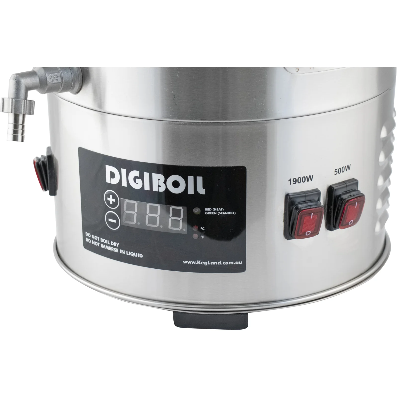 DigiMash Electric Brewing System | Gen 2 DigiBoil | 35L | 9.25G | 220V - Image 5