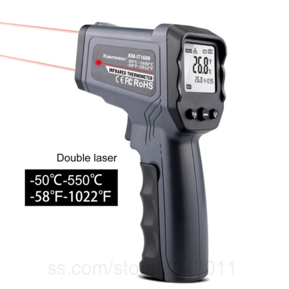 Double Laser Infrared Thermometer Gun - Image 2