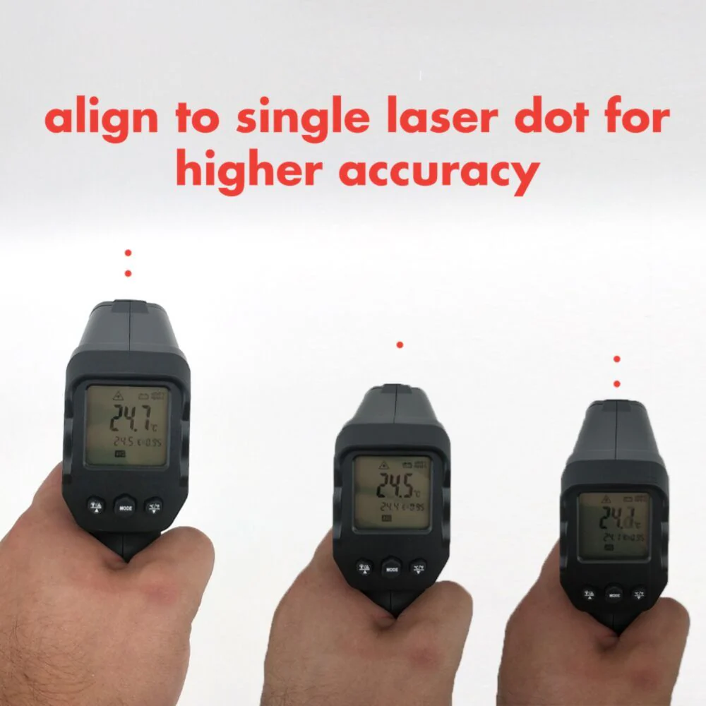 Double Laser Infrared Thermometer Gun - Image 4