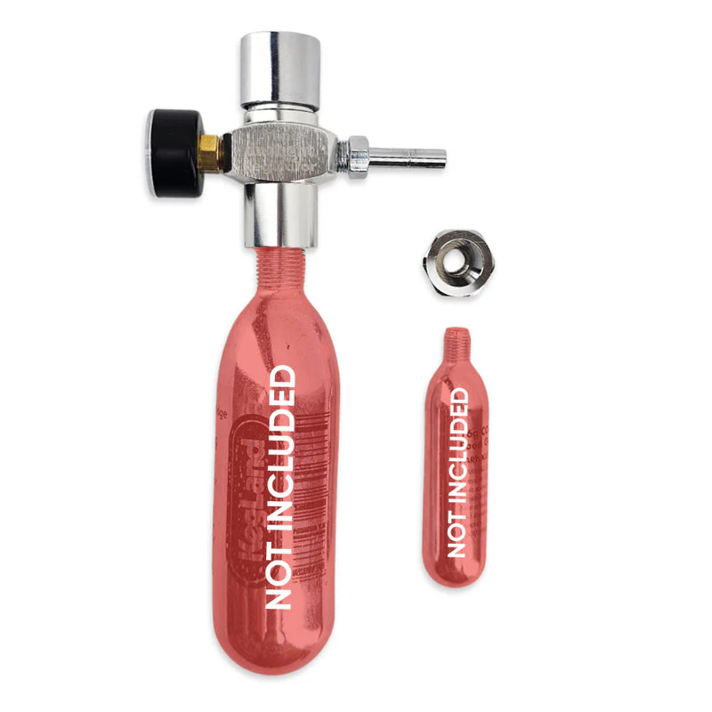 Duotight Mini CO2 Regulator | 16g & 74g Cartridge Compatible | 6.35mm Duotight Compatible - Image 4