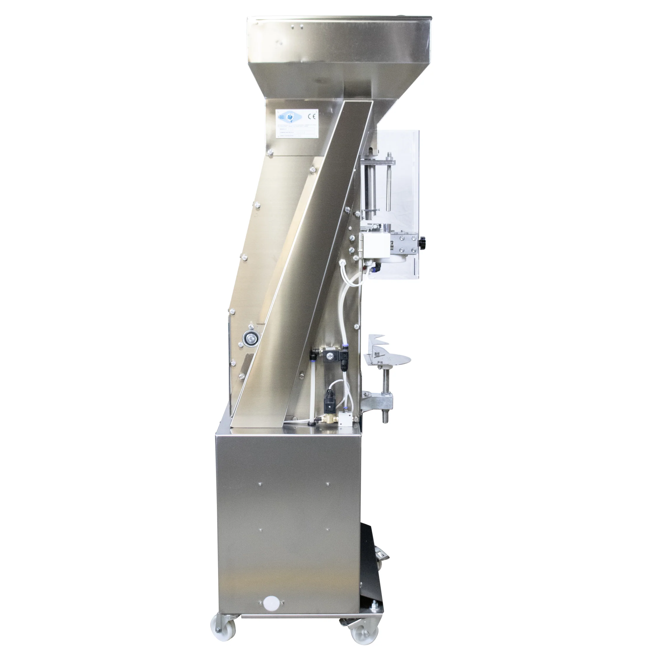 Electric Bottle Corker | Vacuum | Gas Injection | Hopper | Auto Loading | Rolling Base | P35 | MEP - Image 4