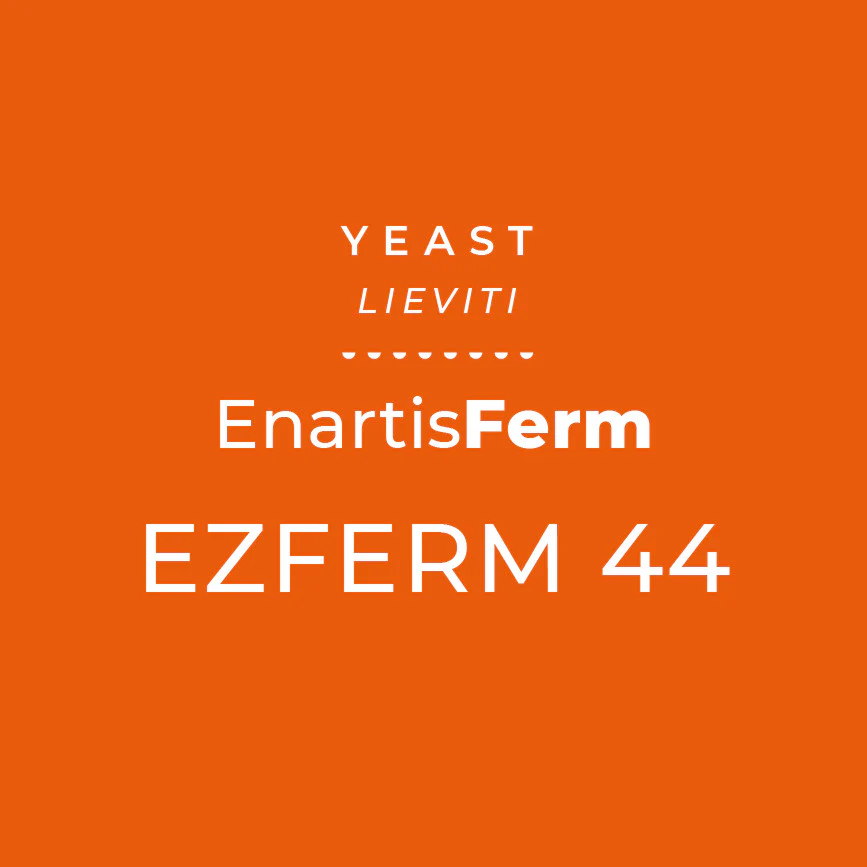 EnartisFerm EZ Ferm 44 | Dry Wine Yeast For Extreme Conditions | 17% Alc | Neutral Flavor | 500 g