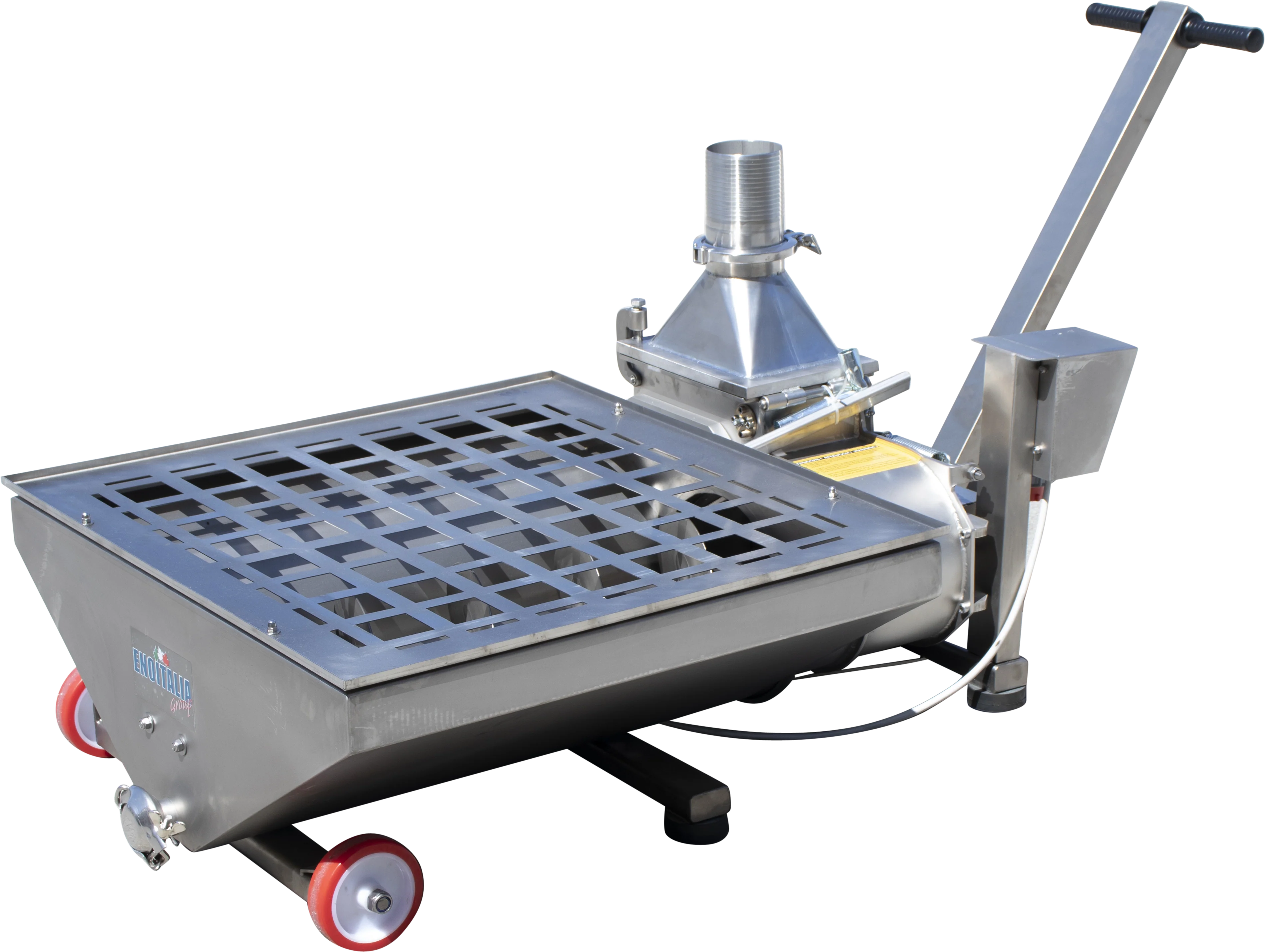 EnoItalia Elliptical Rotor Pump | Gamma 180 | Crush Pad Pump | 25,000 lbs/h | 3 in. T.C. | 220V - Image 3