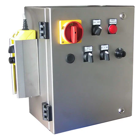 EnoItalia Flexible Impeller Pump | Euro 30 | Self-Priming | Remote Control | Stainless Control Box & Trolley Cart | 19.8 GPM | 1.5 in. T.C. | 220V - Image 2