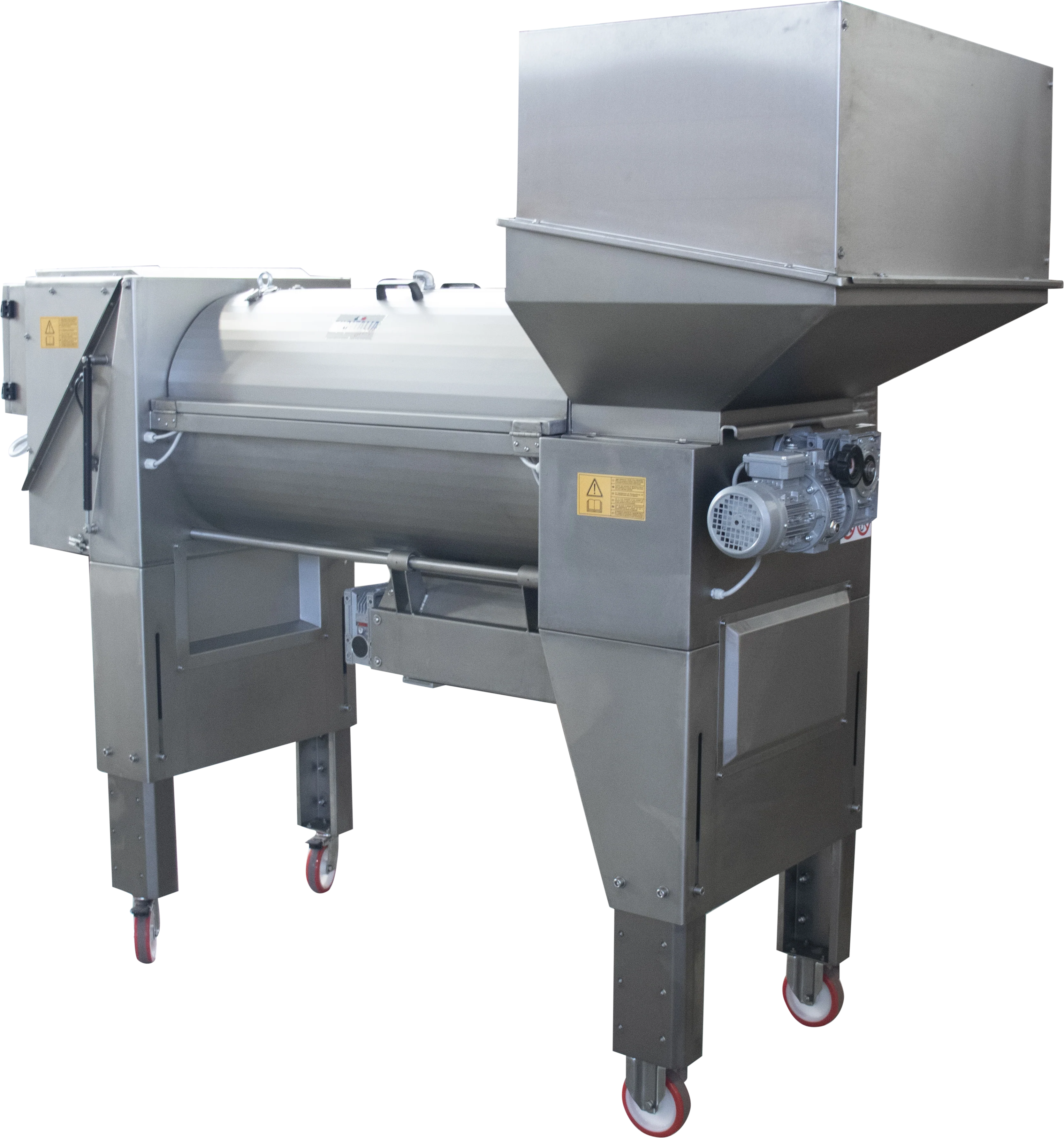 EnoItalia Jolly 100 Reverse Crusher Destemmer | Electronic Speed Control | Automatic Cleaning System | Stainless Steel | 13 tons/h | 220V 3 Phase - Image 3
