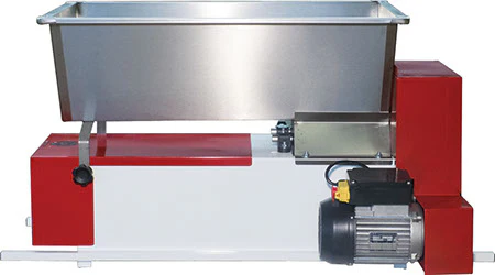 EnoItalia Motorized Crusher Destemmer |  Stainless Steel Hopper | Adjustable Rubber Rollers | 110V - Image 2