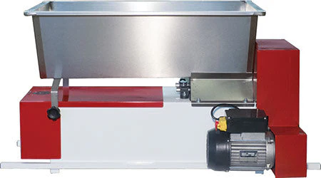 EnoItalia Motorized Crusher Destemmer |  Stainless Steel Hopper | Adjustable Rubber Rollers | 110V - Used - Image 2
