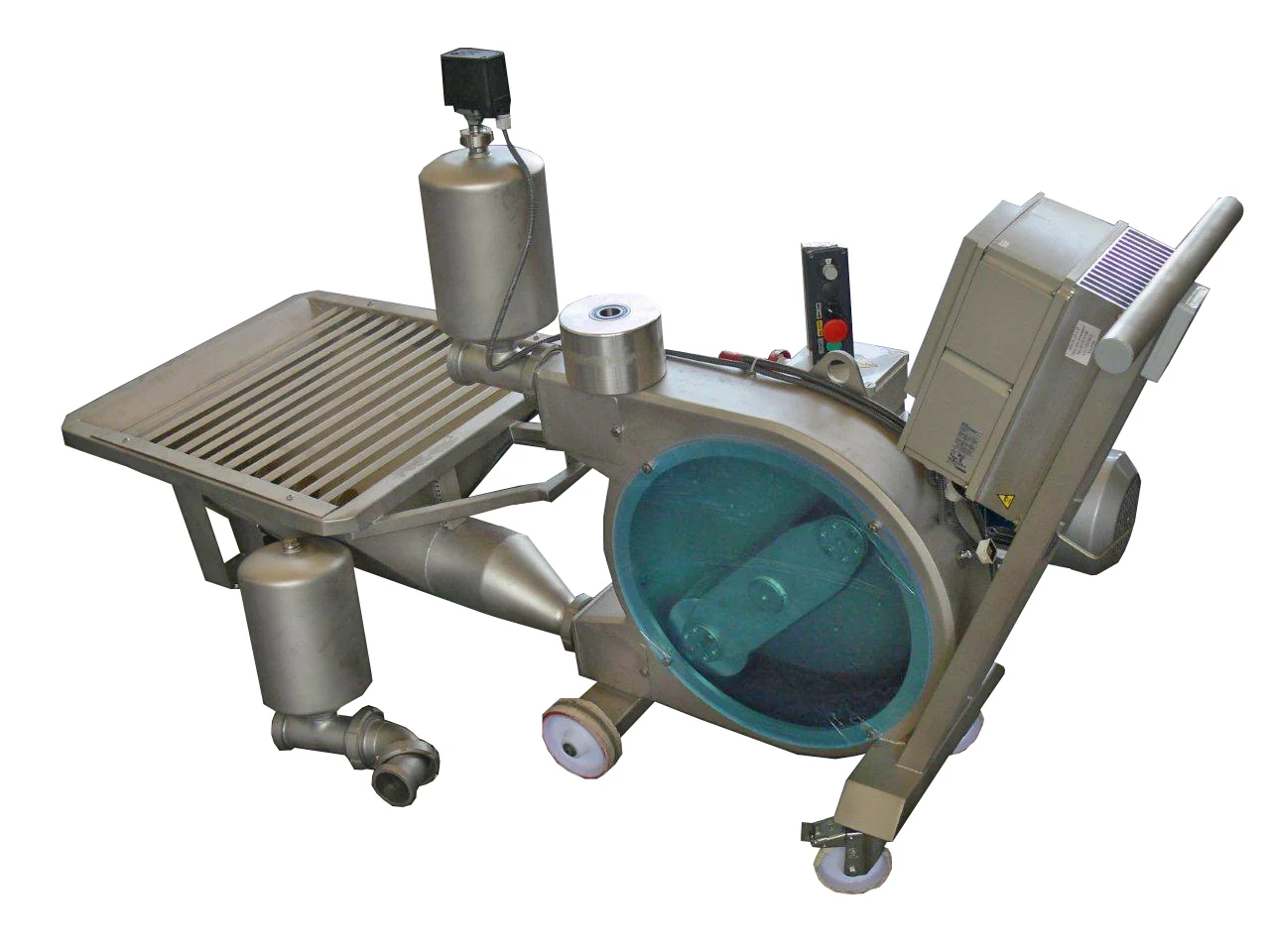 EnoItalia Peristaltic Pump | Variable Frequency Drive | Removable Loading Hopper | 3 in. T.C. | 220V 3 Phase - Image 2