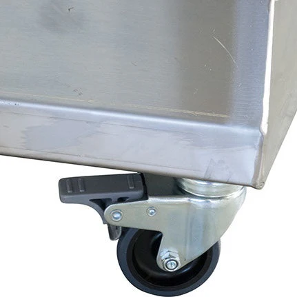 EnoItalia Wine Bottle Filler | 6 Spout | Stainless Trolley Cart | Electronic Level Sensor | Integrated Pump | 980L/h Fill Rate | 220V - Image 4