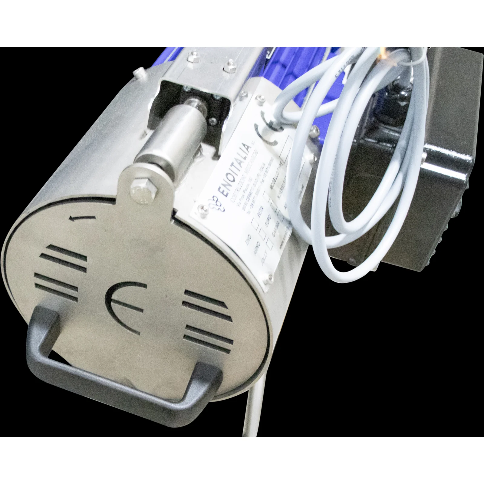 EnoItalia Wine Tank Mixer | Injection Pump | Variable Speed | Stainless Steel Mixing Rod & Cart | 1 HP | 1400 RPM | 220V Single Phase - Image 10