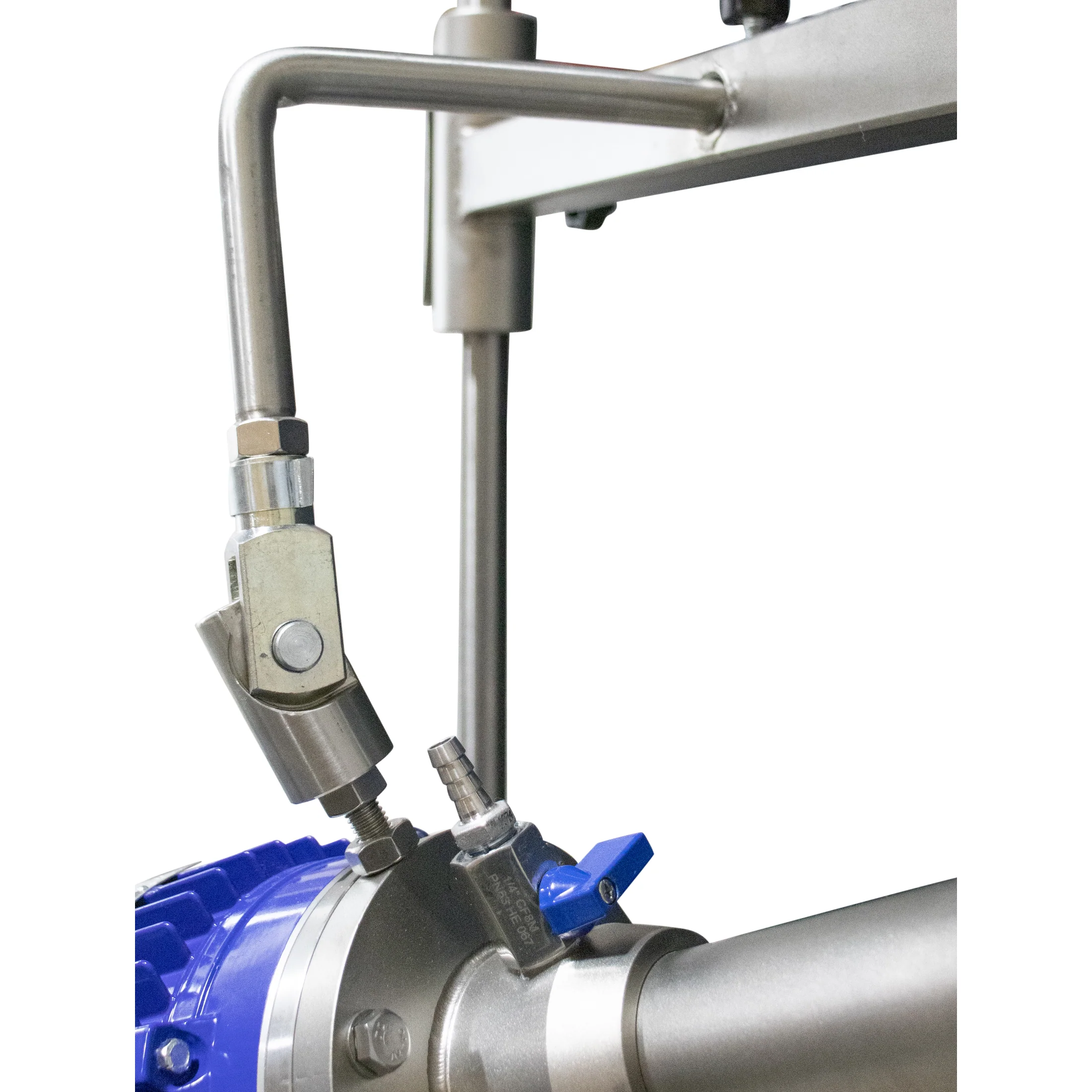 EnoItalia Wine Tank Mixer | Injection Pump | Variable Speed | Stainless Steel Mixing Rod & Cart | 1 HP | 1400 RPM | 220V Single Phase - Image 11