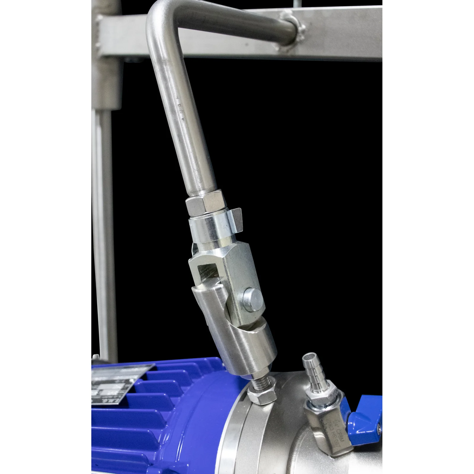 EnoItalia Wine Tank Mixer | Injection Pump | Variable Speed | Stainless Steel Mixing Rod & Cart | 1 HP | 1400 RPM | 220V Single Phase - Image 9