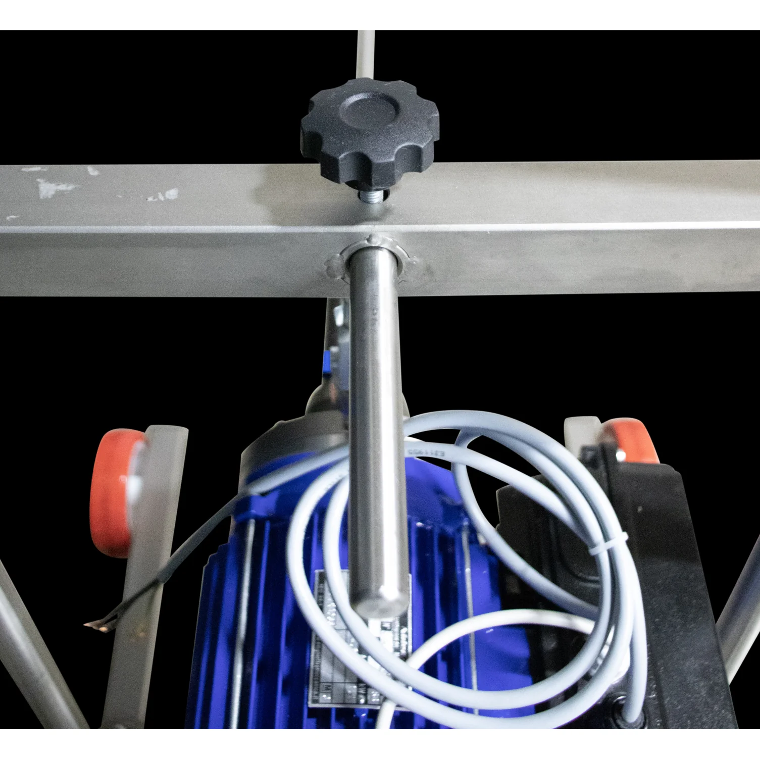 EnoItalia Wine Tank Mixer | Variable Speed | Stainless Steel Mixing Rod & Cart | 1 HP | 1400 RPM | 220V Single Phase - Image 16