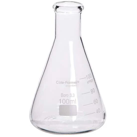 Erlenmeyer Flask | 125mL | Narrow Neck