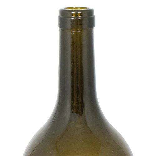 Farro Glass Premium "Bordeaux Jeroboam" Wine Bottle | Antique Green | 5L | Case of 4 - Image 2