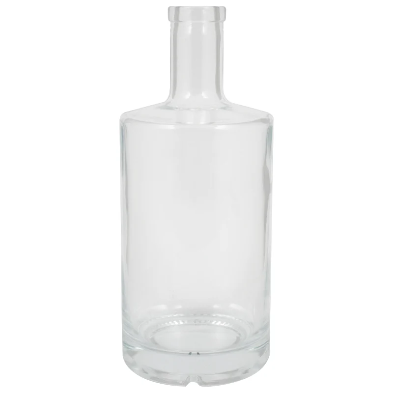 Farro Glass | Premium Spirit Bottles | Jersey | Clear | 750mL | Case of 12