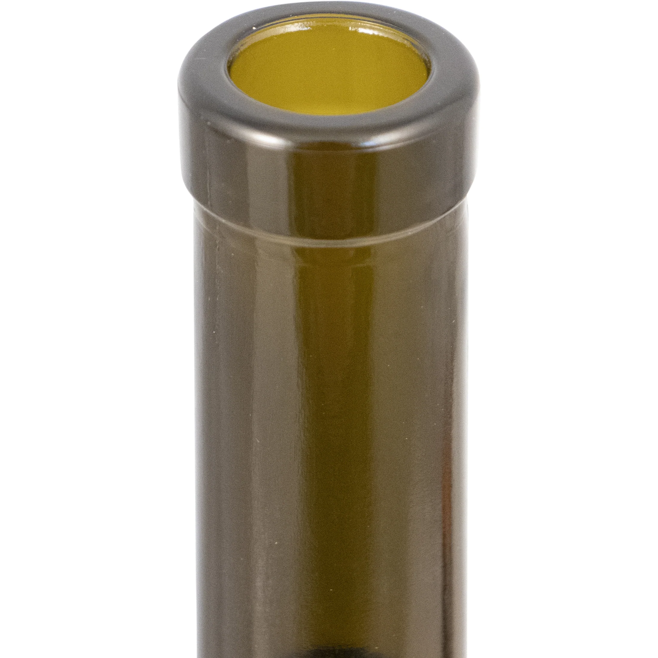 Farro Glass | Premium Wine Bottles | Bordeaux | Antique Green | 200mL | Case of 24 - Open/Damaged Box - Image 2