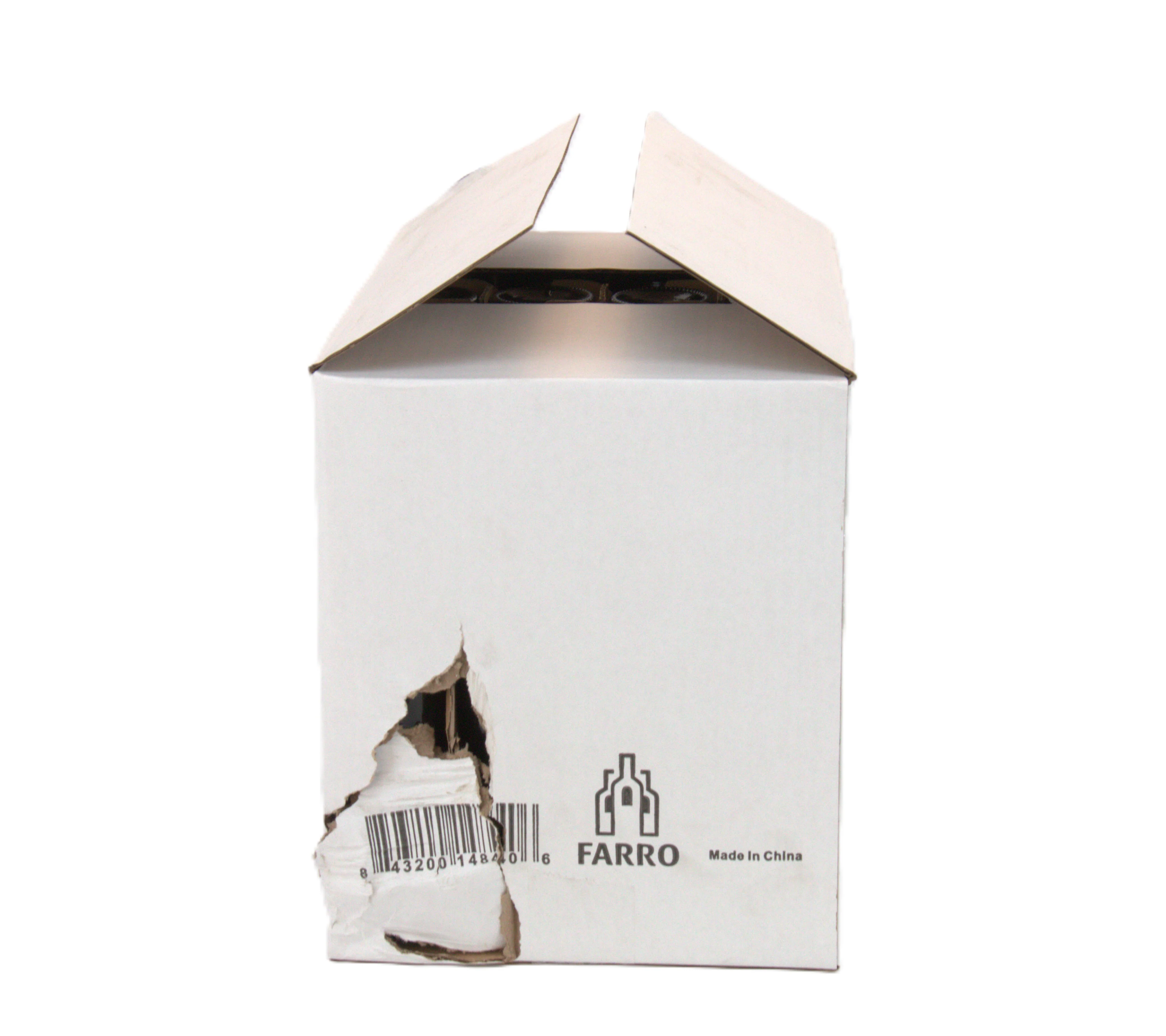 Farro Glass | Premium Wine Bottles | Bordeaux | Antique Green | 200mL | Case of 24 - Open/Damaged Box - Image 4