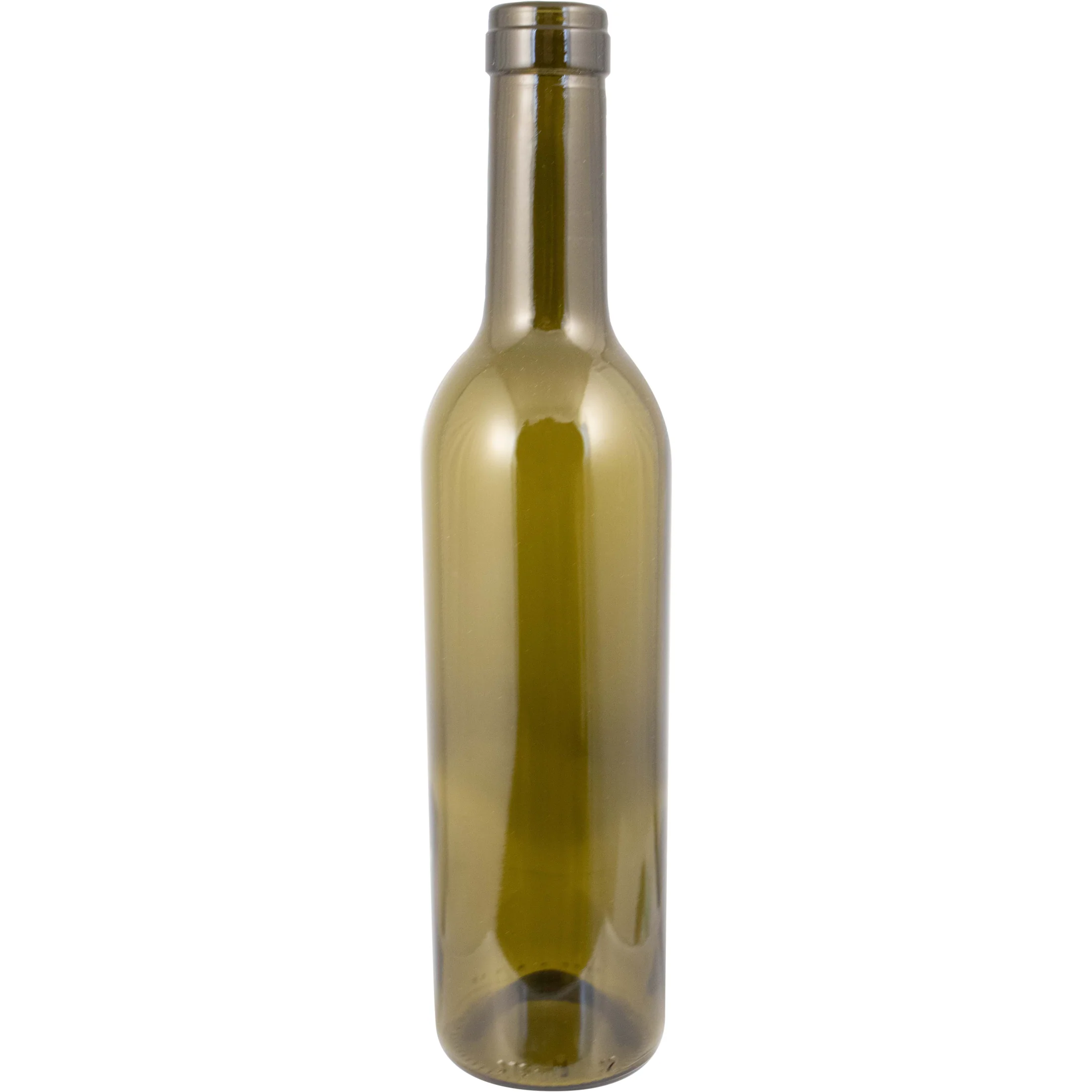 Farro Glass | Premium Wine Bottles | Bordeaux | Antique Green | 375mL | Case of 24