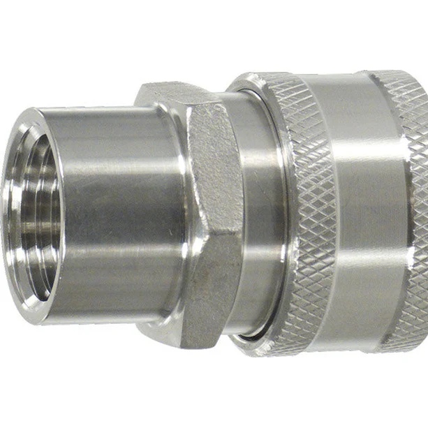 Stainless Steel Quick Disconnect (QD) - Female QD x 1/2 in. FPT