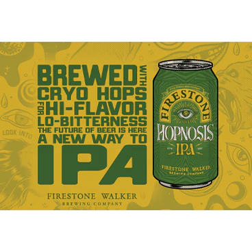 Firestone Walker Brewing Company Hopnosis Cold IPA | 5 Gallon Beer Recipe Kit | Extract