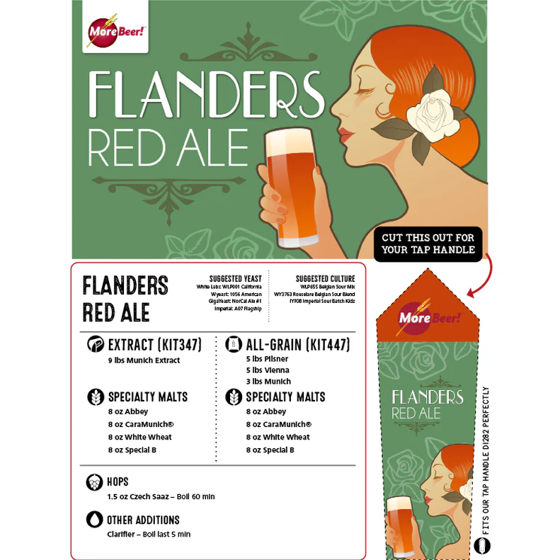 Flanders Red Ale | 5 Gallon Beer Recipe Kit | All-Grain - Image 3