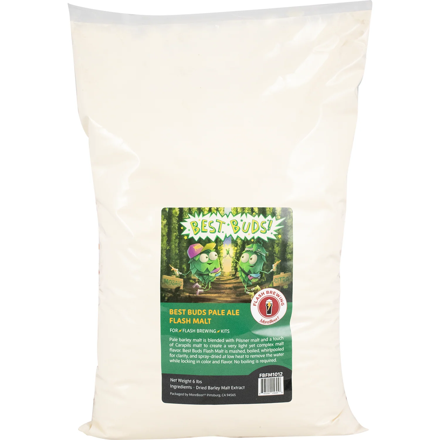 Flash Brewing® | Best Buds Pale Ale | 5 Gallon Beer Recipe Kit | Just Mix & Ferment - Image 4