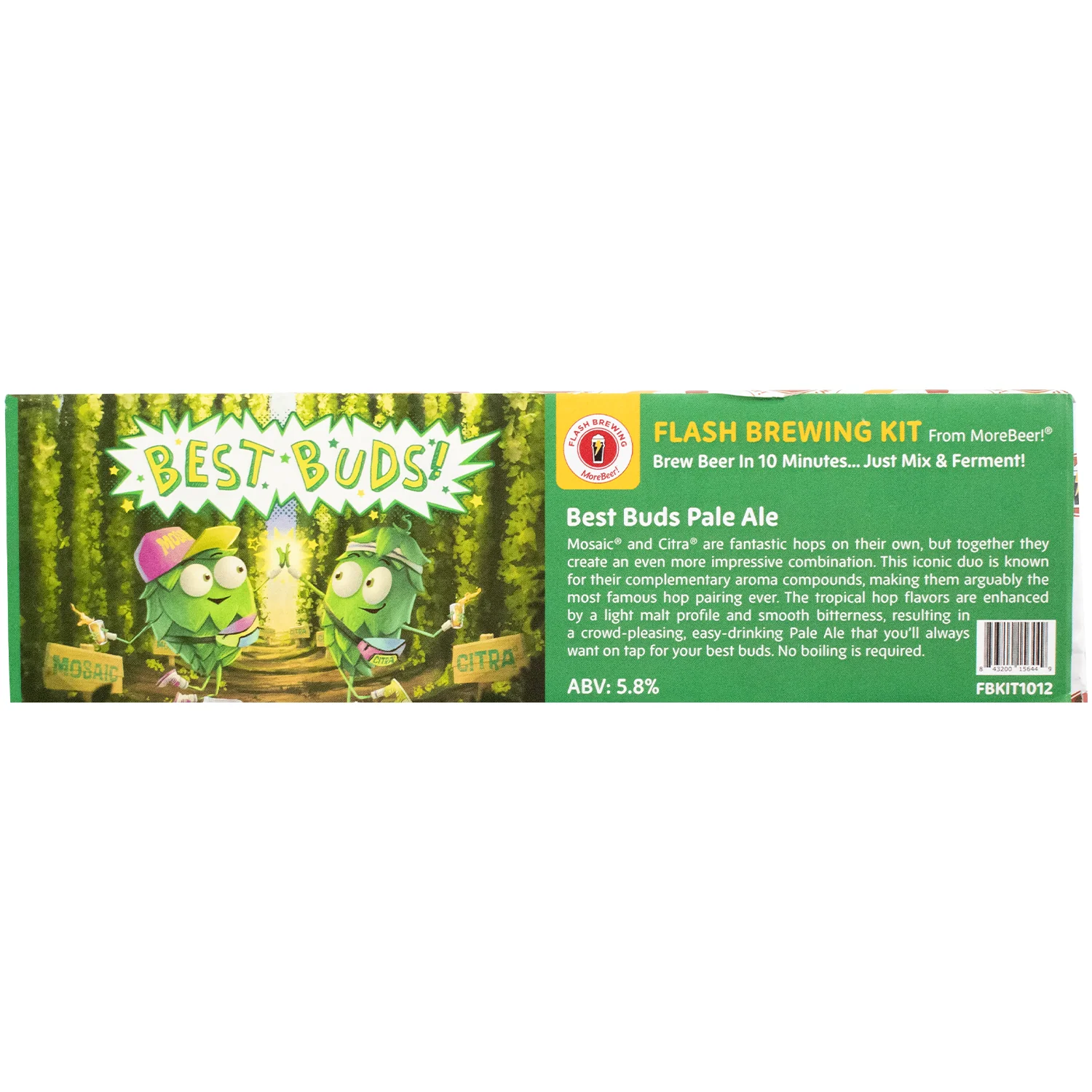 Flash Brewing® | Best Buds Pale Ale | 5 Gallon Beer Recipe Kit | Just Mix & Ferment - Image 9