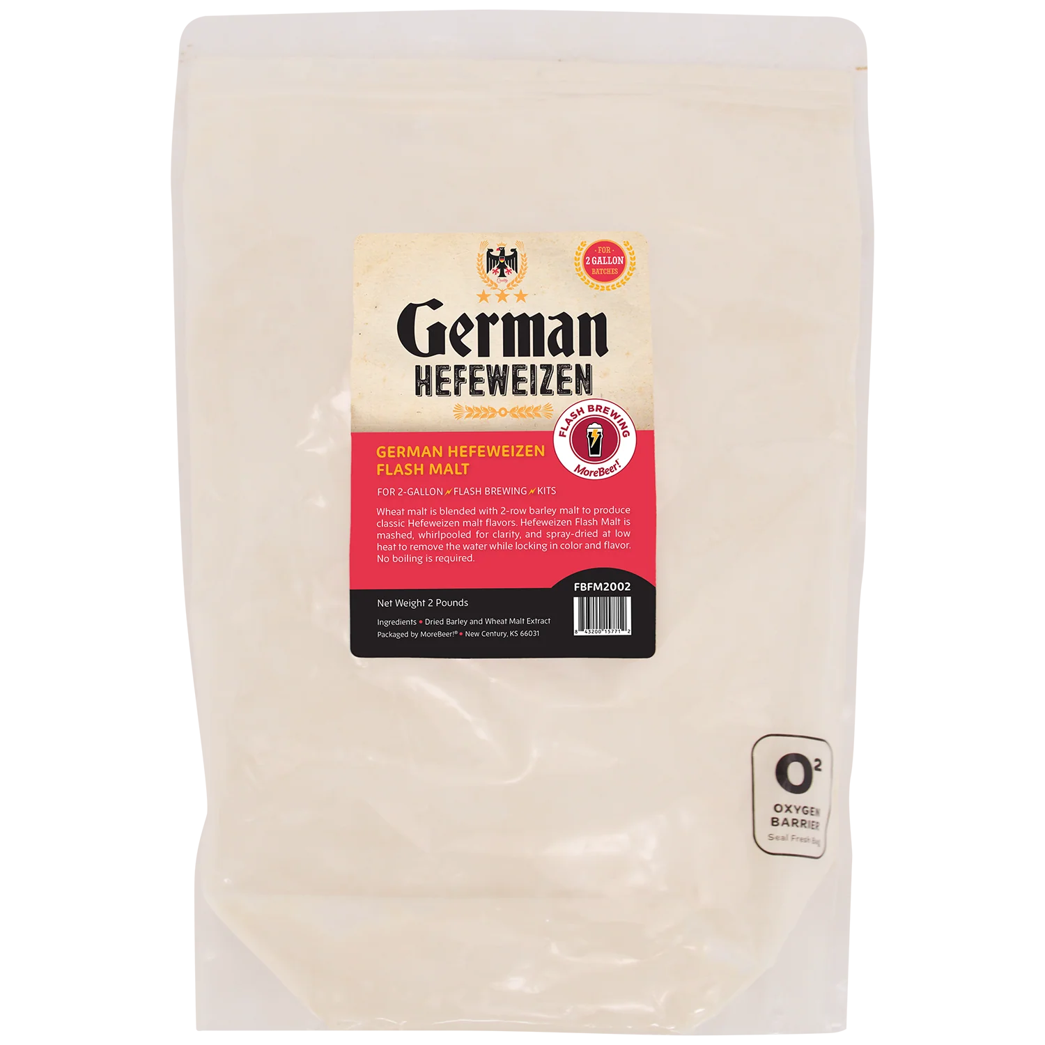 Flash Brewing® | German Hefeweizen | 2 Gallon Beer Recipe Kit | Just Mix & Ferment - Image 4