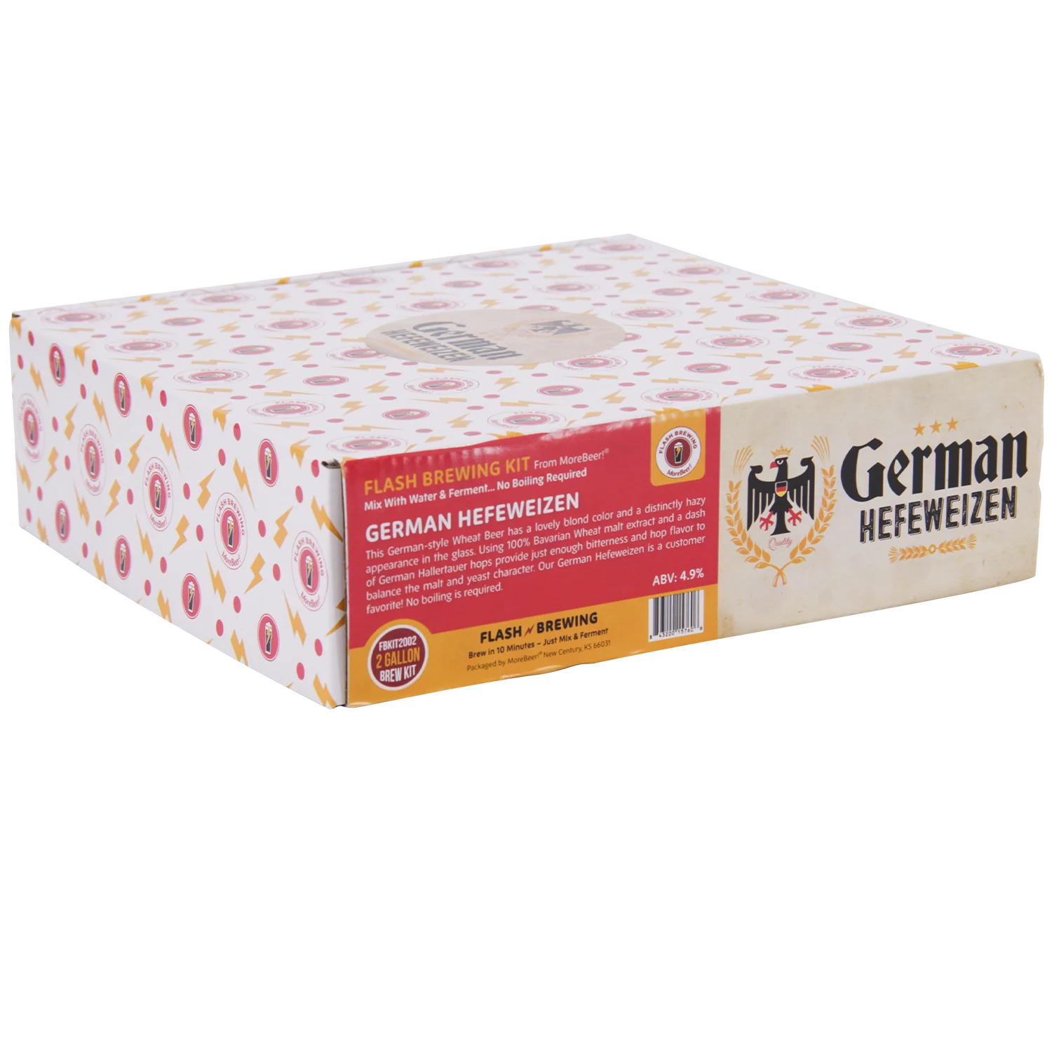 Flash Brewing® | German Hefeweizen | 2 Gallon Beer Recipe Kit | Just Mix & Ferment - Image 8
