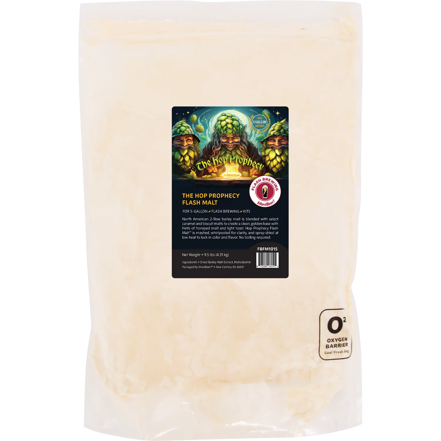 Flash Brewing® | The Hop Prophecy Double IPA | 5 Gallon Beer Recipe Kit | Just Mix & Ferment - Image 3