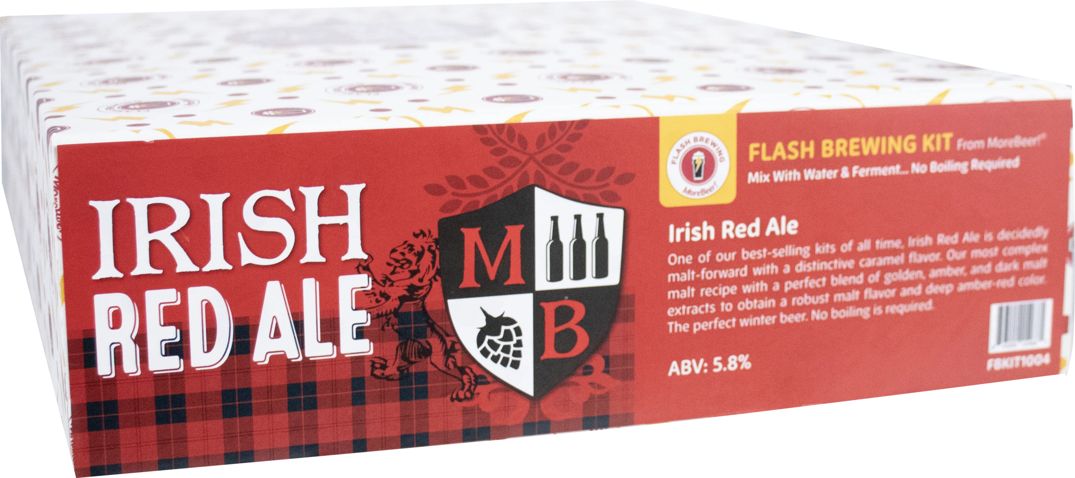 Flash Brewing® | Irish Red Ale | 5 Gallon Beer Recipe Kit | Just Mix & Ferment - Image 7