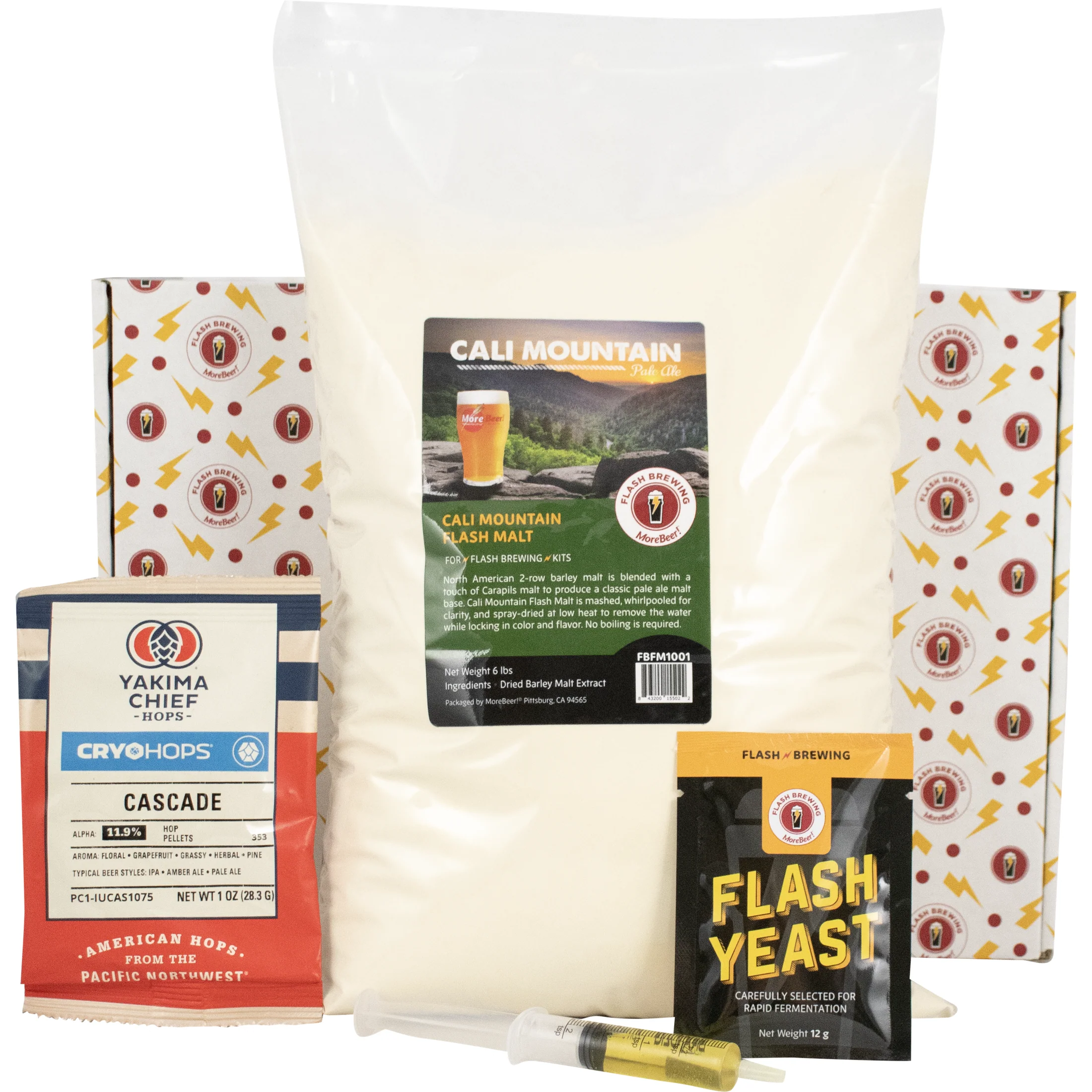 Flash Brewing® Starter Kit | Includes Equipment Kit & 5 Gallon Beer Recipe Kit - Image 6