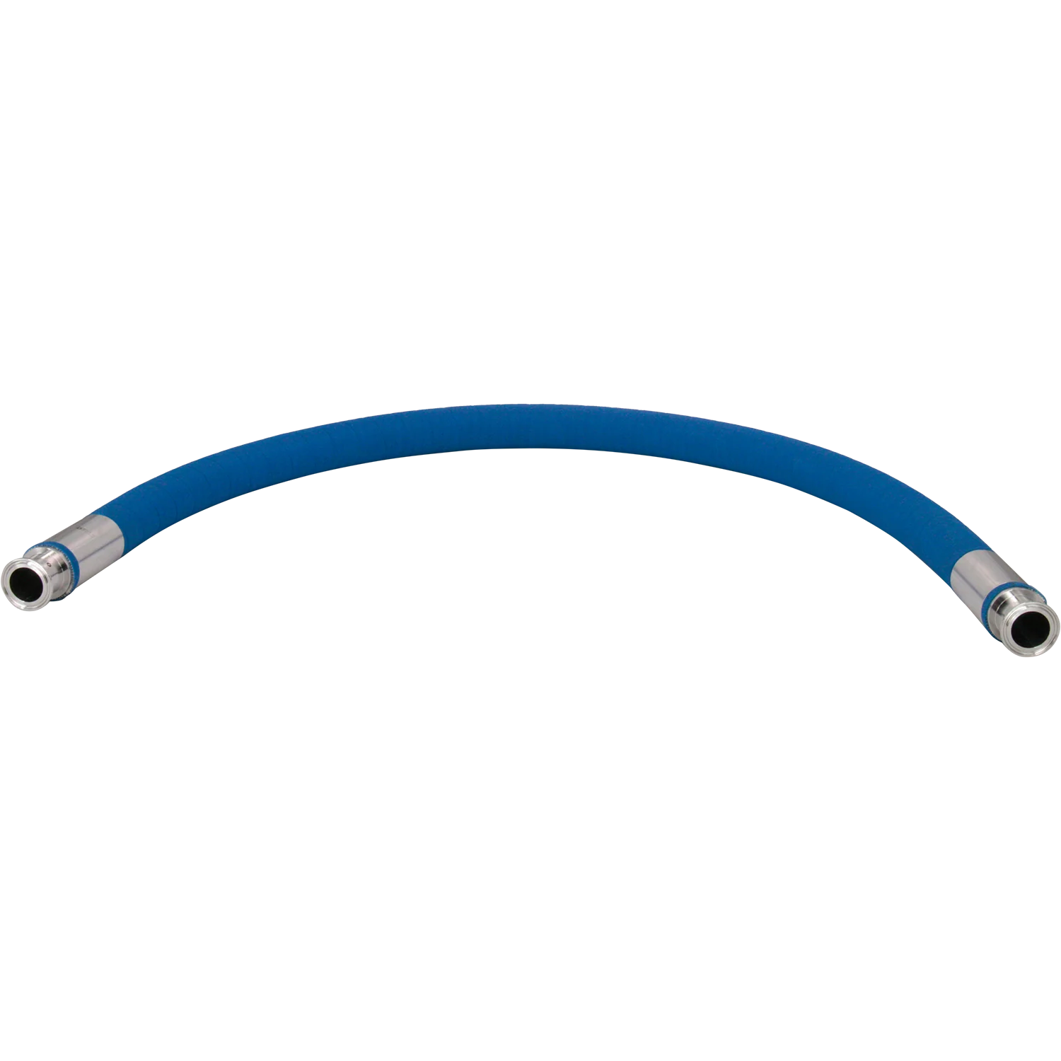 ForgeFit® Premium Crimped Tubing Sets | Blue Steel Beverage Hose | 1.5" ID x 1.5" T.C.