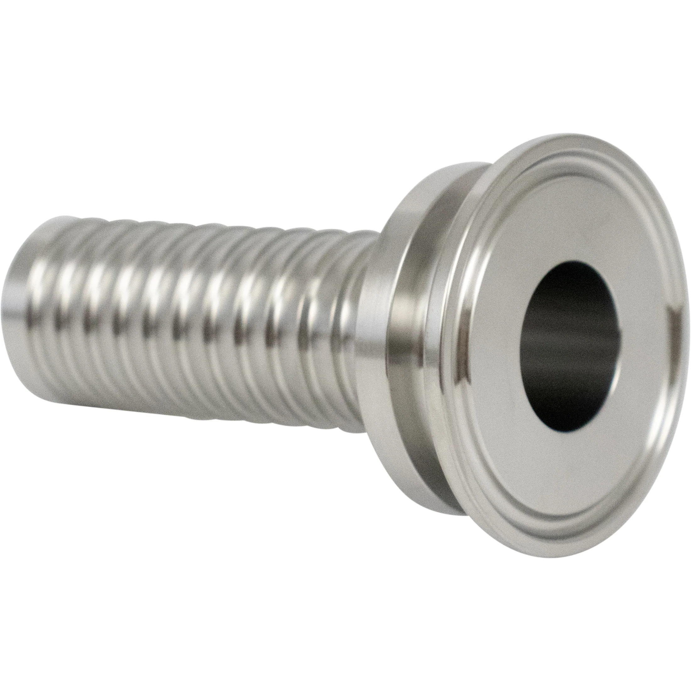 ForgeFit® Stainless Tri-Clamp Hose End | 1" Barb x 1.5" T.C. - Image 2