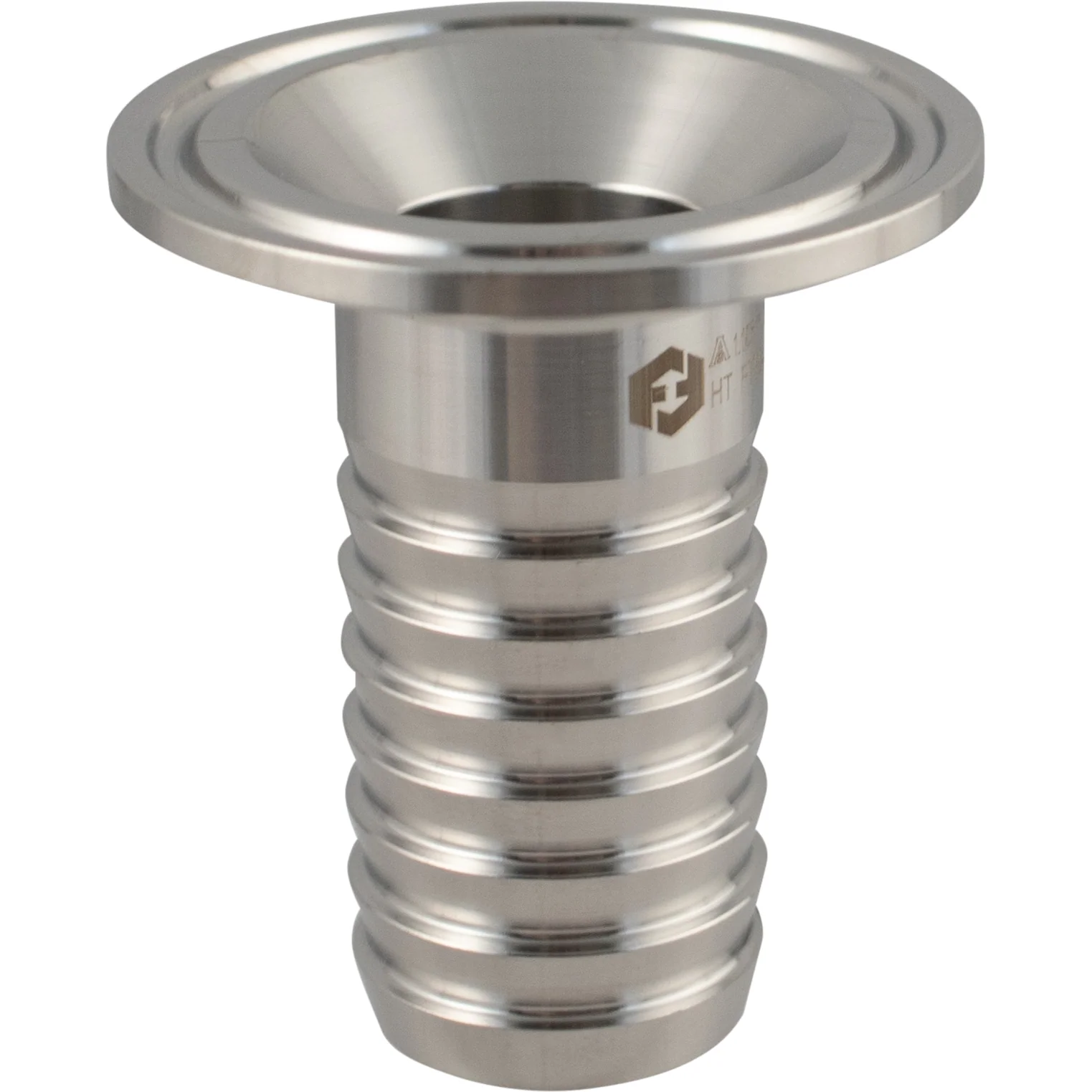 ForgeFit® Stainless Tri-Clamp Barb | 1" Barb x 1.5" T.C. - Image 2