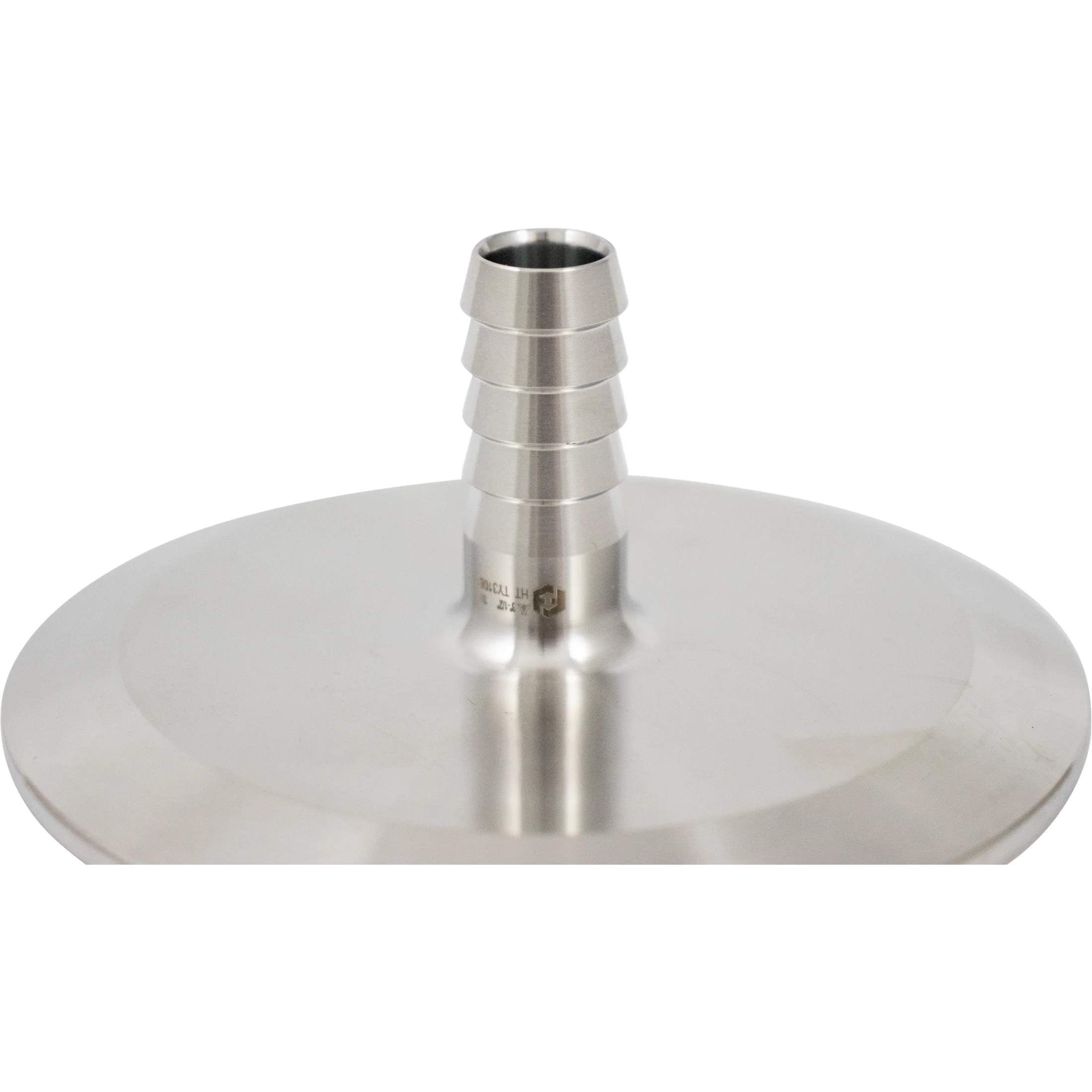 ForgeFit® Stainless Tri-Clamp Barb | 1/2" Barb x 3" T.C. - Image 3