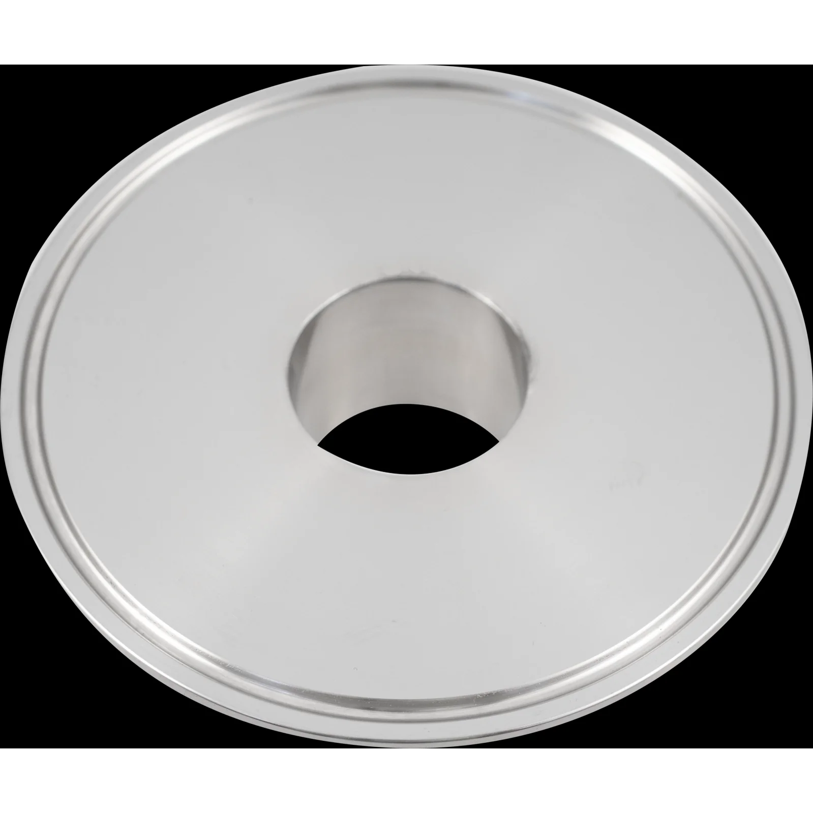 ForgeFit® Stainless Tri-Clamp End Cap Reducer | 4" x 1.5" - Image 2