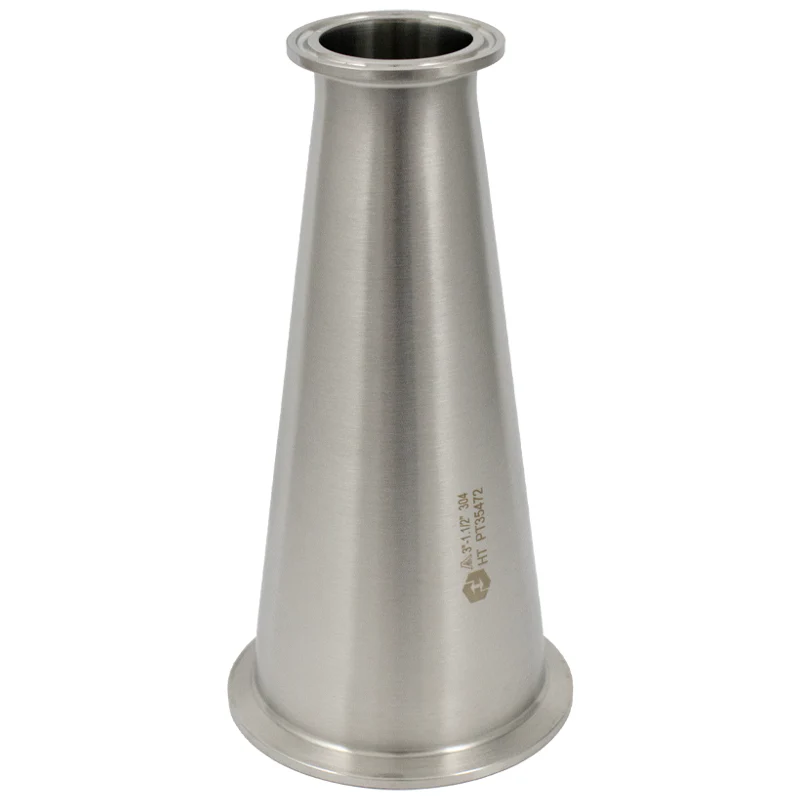 ForgeFit® Stainless Tri-Clamp Concentric Reducer | 3" x 1.5"